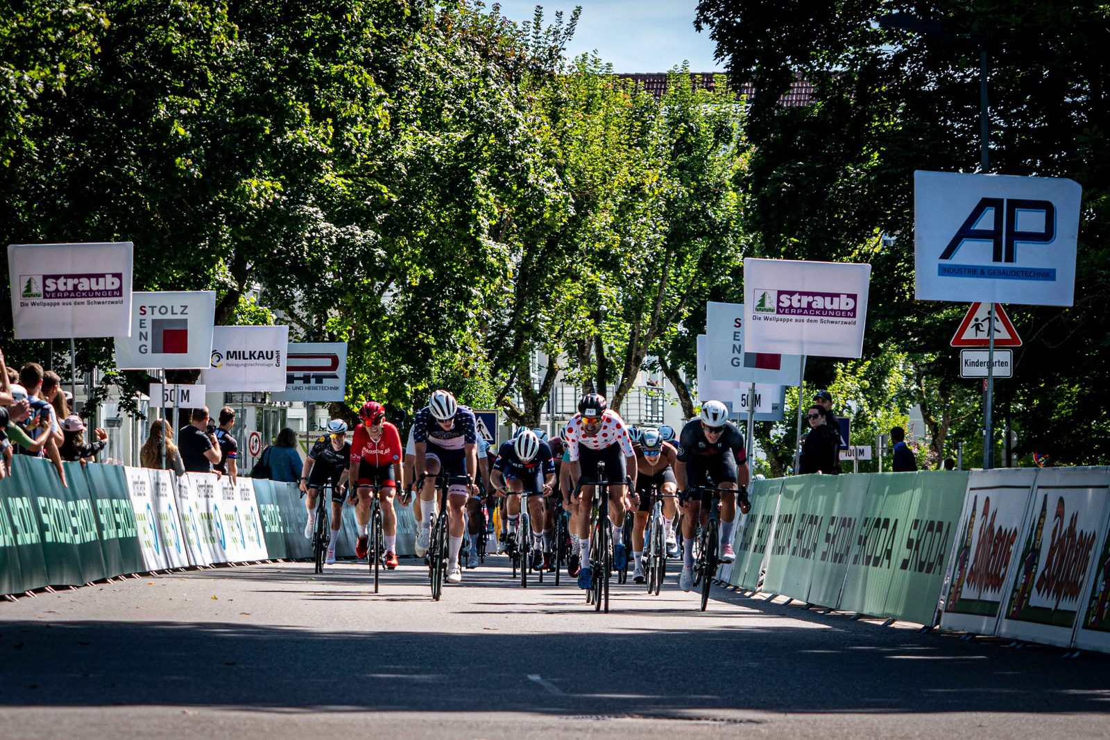 Sprintfinale auf der Zielgeraden des RiderMan